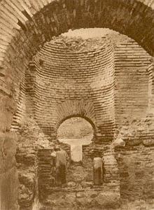 VESTIGES ROMAINS ET HAUTS PLATEAU 00031 TIMGAD HYPOCAUSTE DES GRANDS THERMES